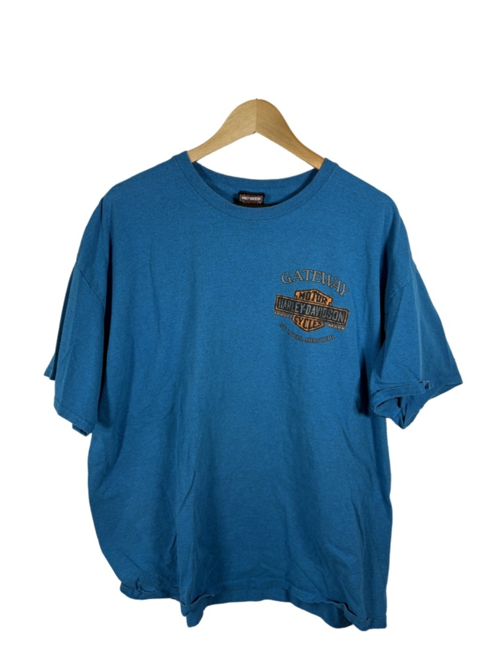 Harley-Davidson Gateway St Louis Graphic T-Shirt Blue 2XL